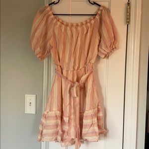 Off the shoulder dress